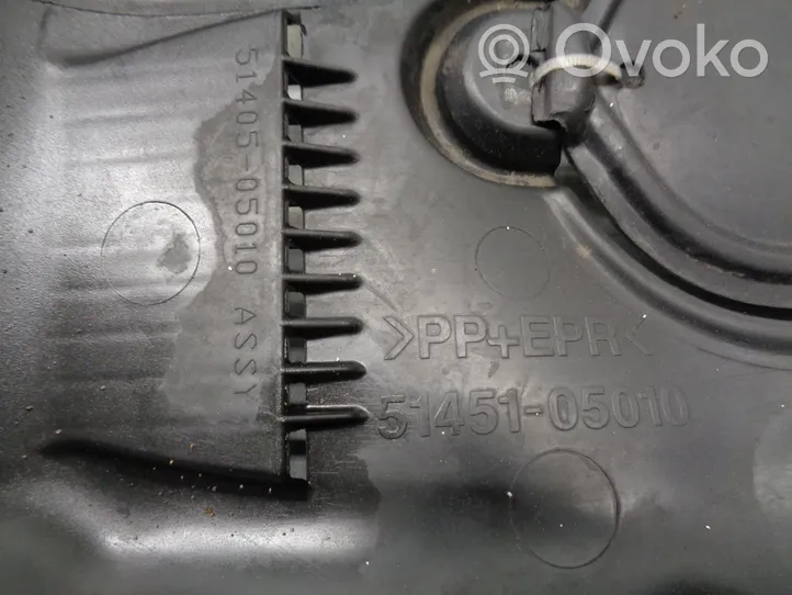 Toyota Avensis T250 Protezione anti spruzzi/sottoscocca del motore 5145105010