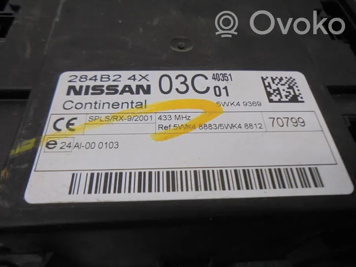 Nissan NP300 Altre centraline/moduli 284B24X03C