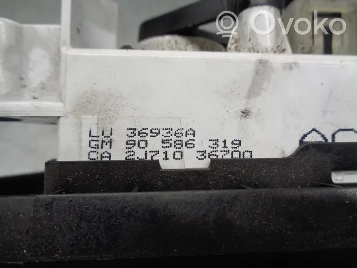 Opel Vectra B Panel klimatyzacji 90586319