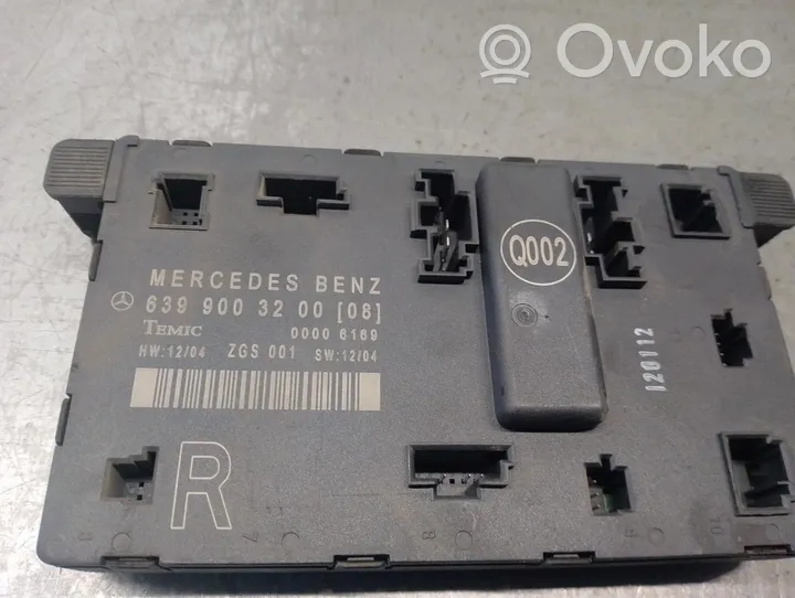 Mercedes-Benz Vito Viano W639 Muut ohjainlaitteet/moduulit 639900320008