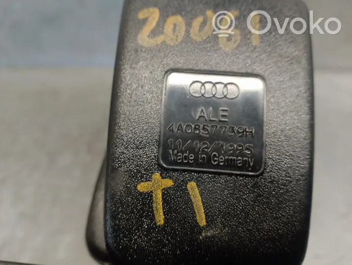 Audi 100 S4 C4 Etuistuimen turvavyön solki 4A0857739H