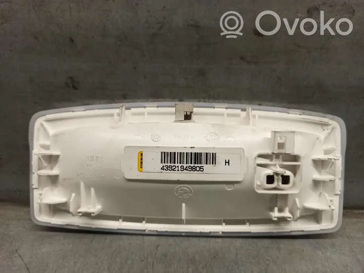 BMW 2 F46 Panel oświetlenia wnętrza kabiny 43921949805