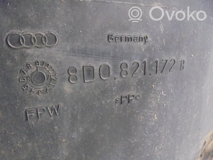 Audi A4 S4 B5 8D Pare-boue passage de roue avant 8D0821172B