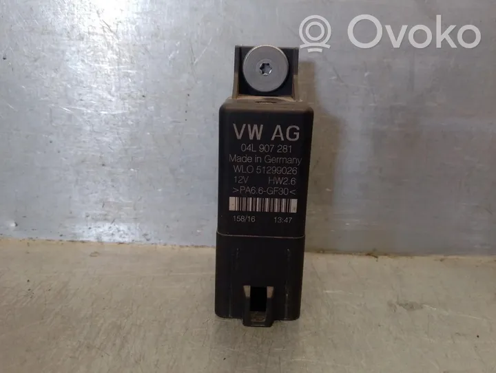 Audi Q3 8U Glow plug pre-heat relay 04L907281