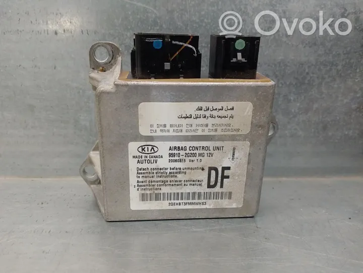 KIA Magentis Module de contrôle airbag 959102G200