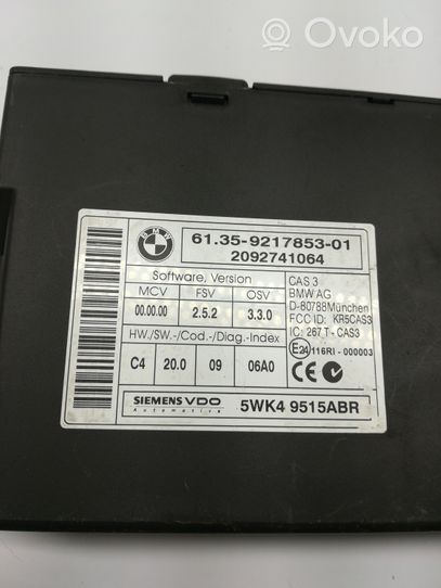 BMW 3 E90 E91 CAS control unit/module 