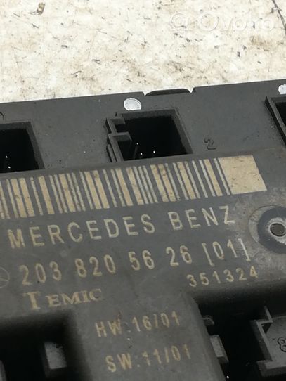 Mercedes-Benz C AMG W203 Centralina/modulo portiere 