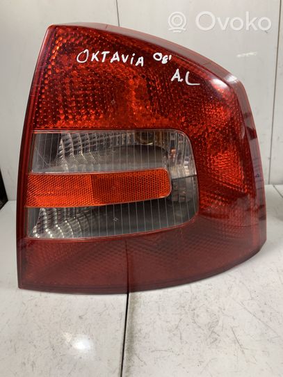 Skoda Octavia Mk2 (1Z) Задний фонарь в кузове 
