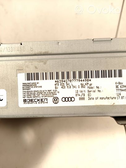 Audi A6 S6 C6 4F Amplificateur de son 4F0035541L