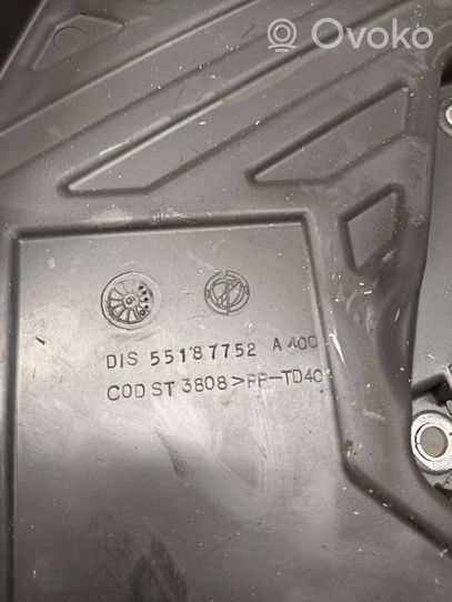 Opel Vectra C Osłona paska / łańcucha rozrządu 55187752