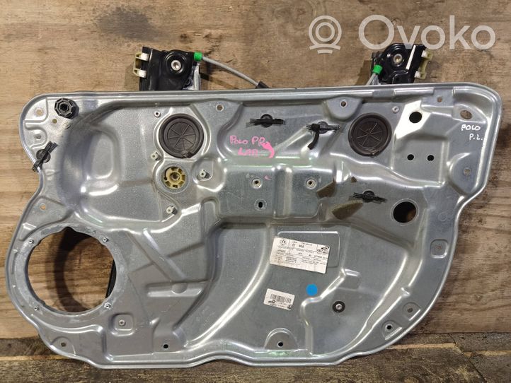 Volkswagen Polo IV 9N3 Mécanisme de lève-vitre avec moteur 6Q4837756