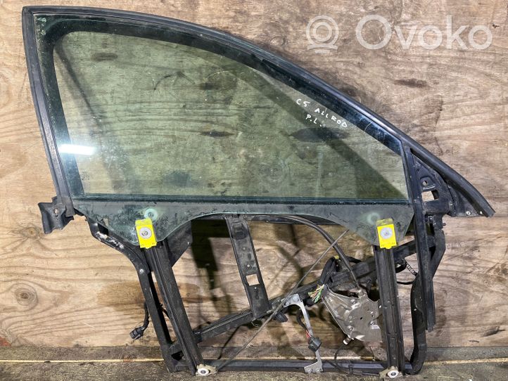 Audi A6 Allroad C5 Elektryczny podnośnik szyby drzwi przednich 4B0837398C