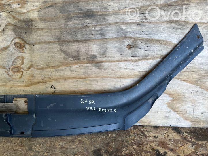 Audi Q7 4L Rivestimento della modanatura della chiusura del vano motore/cofano 4L0807081