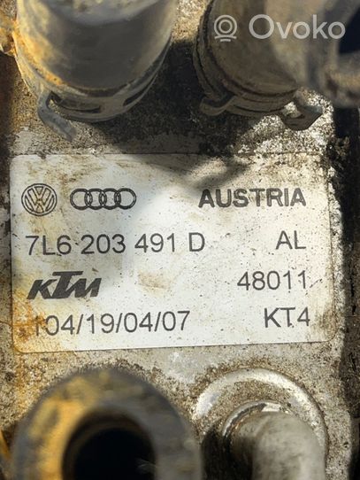 Audi Q7 4L Chłodnica paliwa 7L6203491D