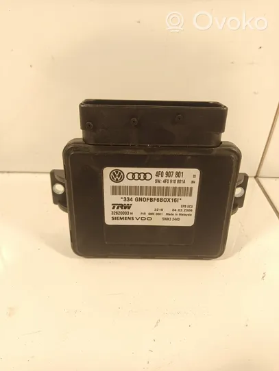 Audi A6 S6 C6 4F Modulo di controllo del freno a mano 4F0907801