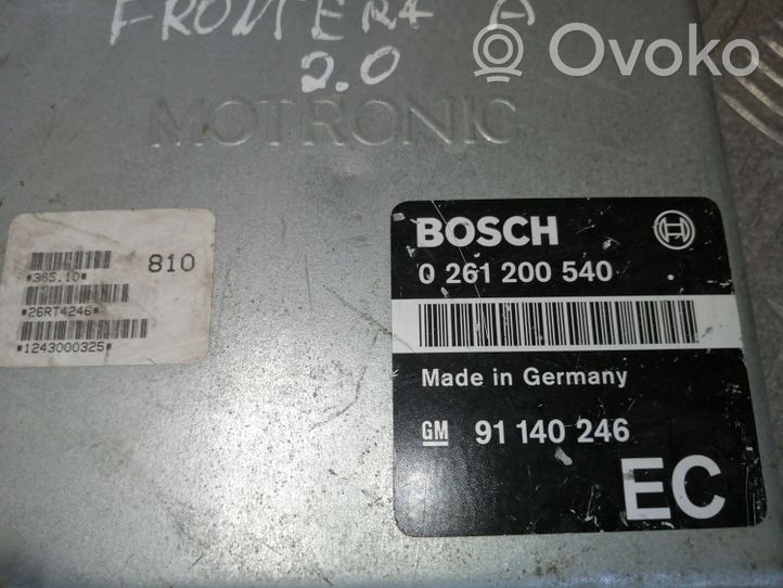 Opel Frontera A Calculateur moteur ECU 91140246