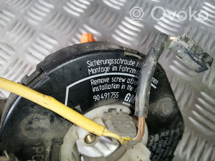 Opel Corsa B Airbag slip ring squib (SRS ring) 90491755