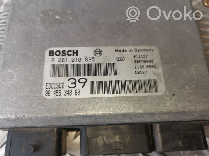 Citroen C5 Calculateur moteur ECU 0281010885