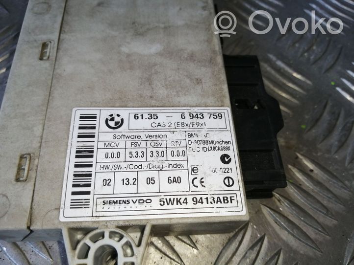 BMW 1 E81 E87 Centralina/modulo CAS 6943759