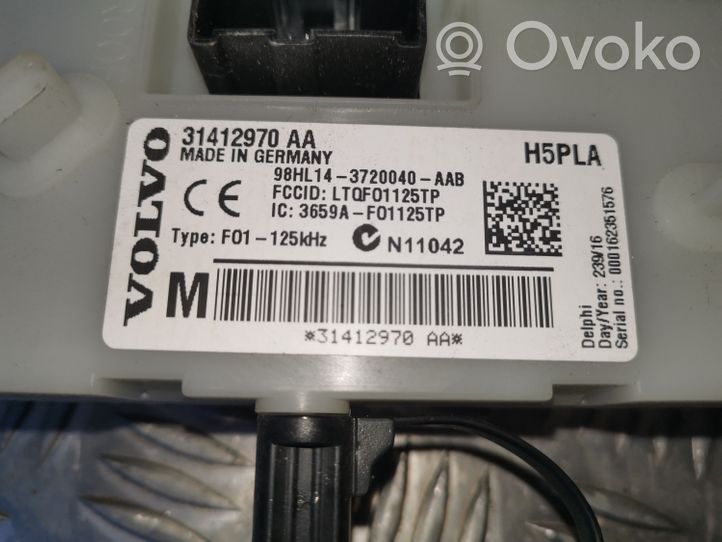 Volvo XC60 Ramka / Moduł bezpieczników 31412970AA