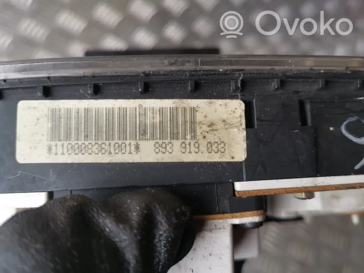 Audi 80 90 B3 Tachimetro (quadro strumenti) 893919033