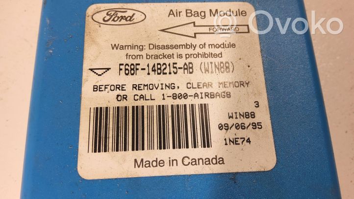 Ford Windstar Sterownik / Moduł Airbag F68F14B215AB