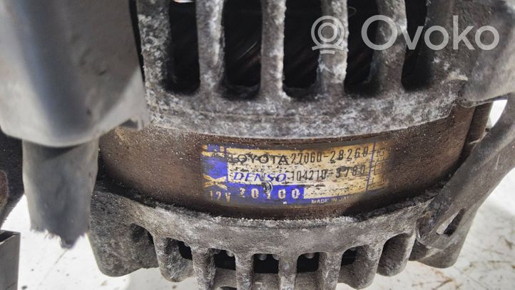 Toyota RAV 4 (XA20) Generatore/alternatore 2706028260