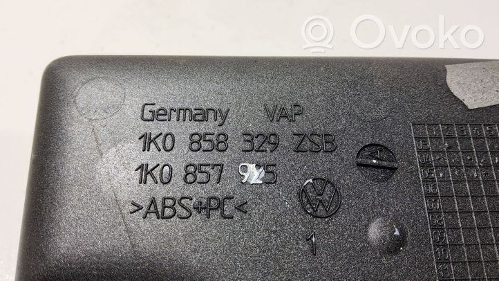 Volkswagen Golf V Boîte à gants de rangement pour console centrale 1K0857925