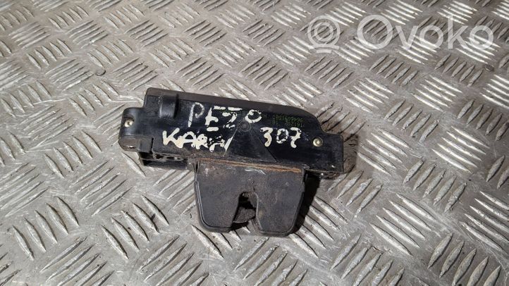 Peugeot 307 Serrure de loquet coffre 9646091580