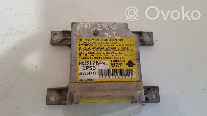 Mitsubishi Montero Module de contrôle airbag MR551784