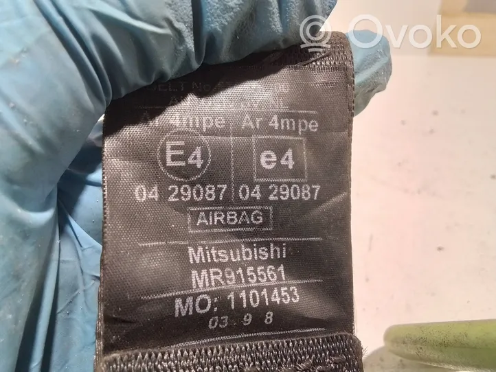 Mitsubishi Carisma Pas bezpieczeństwa fotela przedniego MR915561