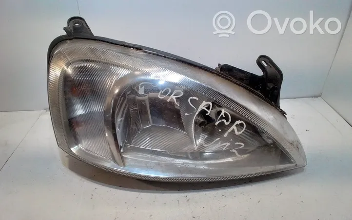 Opel Corsa C Lampa przednia 9196237