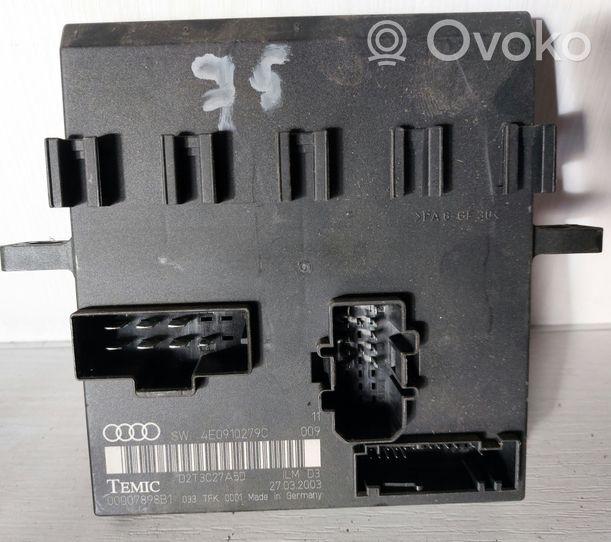 Audi A8 S8 D5 Mukavuusmoduuli 4E0910279C