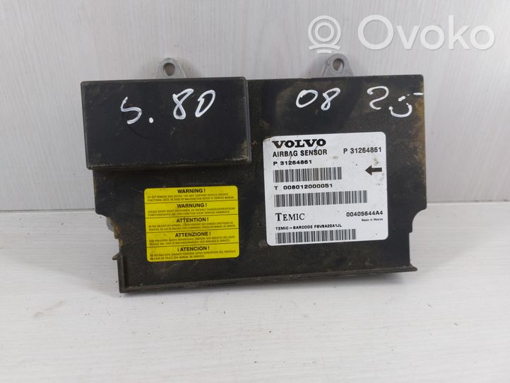 Volvo S80 Unidad de control/módulo del Airbag P31264861