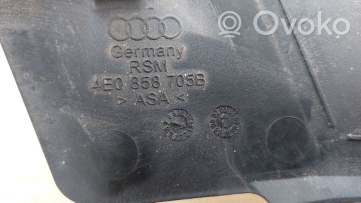 Audi A8 S8 D5 Altro elemento di rivestimento della portiera anteriore 4E0858705B