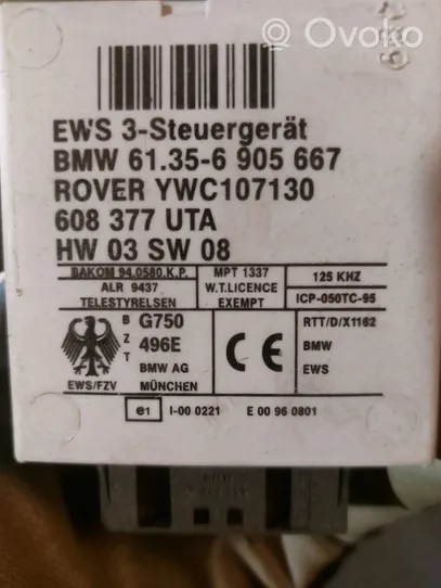 BMW 7 E38 Centralina/modulo immobilizzatore 61356905667