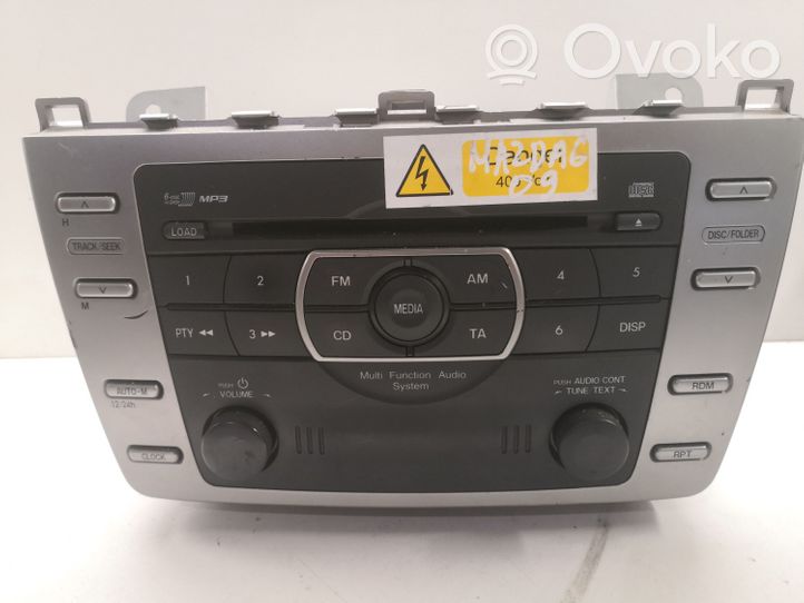 Mazda 6 Radio/CD/DVD/GPS-pääyksikkö 