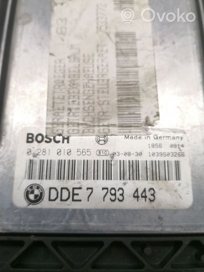 BMW 3 E46 Sterownik / Moduł ECU 