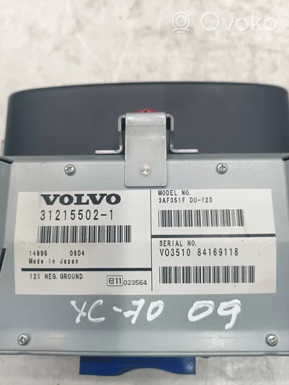 Volvo XC70 Monitori/näyttö/pieni näyttö 312155021