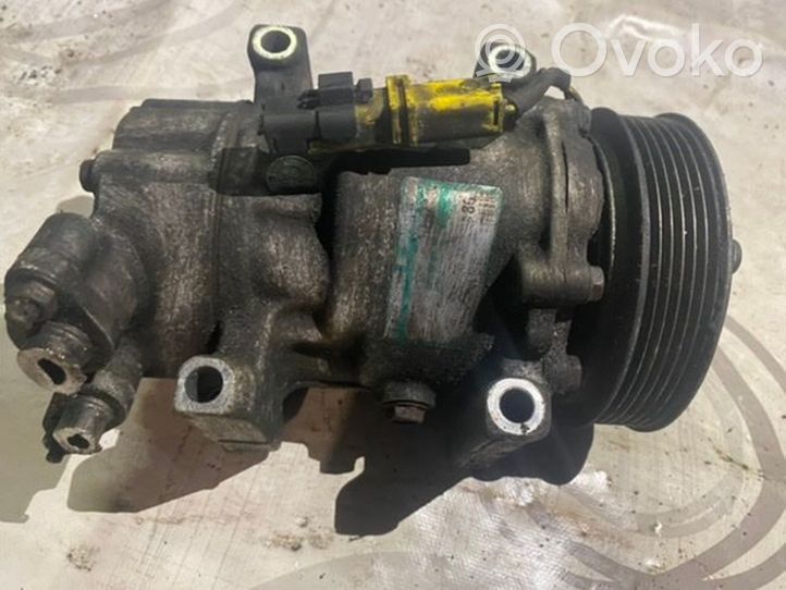 Peugeot 407 Ilmastointilaitteen kompressorin pumppu (A/C) SD6VEA