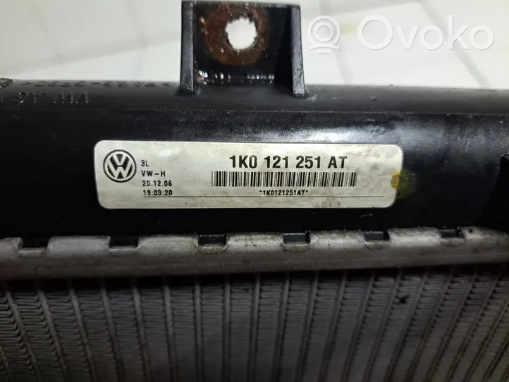Volkswagen Jetta V Radiateur de refroidissement 1K0121251AT