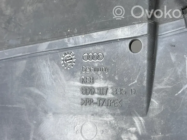 Audi A4 S4 B5 8D Canale/condotto dell’aria per il raffreddamento del freno 8D0117335D