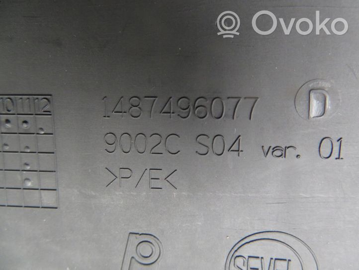 Citroen C8 Front bumper splitter molding 1487496077