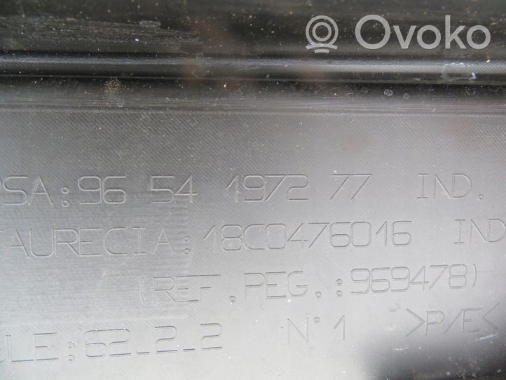 Citroen C4 Grand Picasso Lame de pare-chocs avant 9654197277
