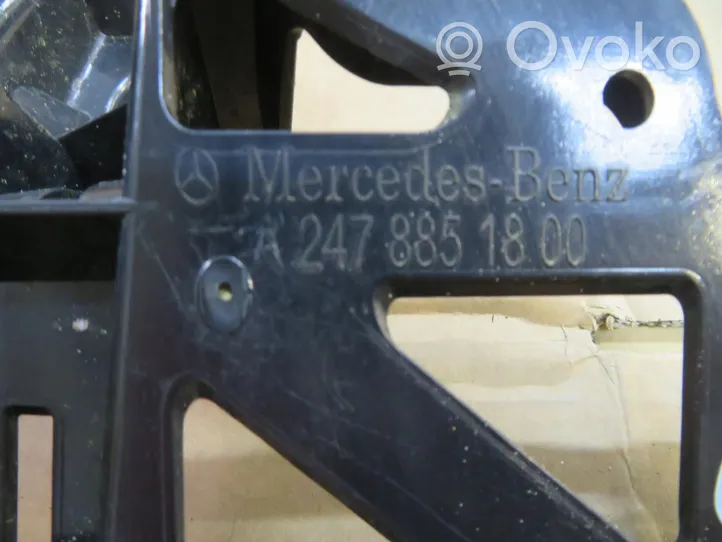 Mercedes-Benz B W247 Staffa di rinforzo montaggio del paraurti posteriore A2478851800