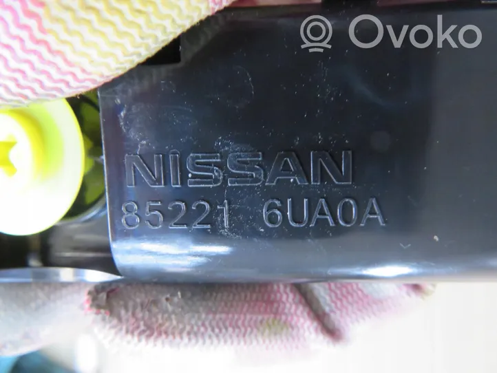 Nissan Qashqai J12 Staffa di rinforzo montaggio del paraurti posteriore 85221
