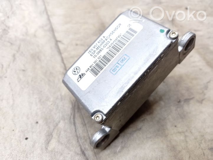 Porsche Cayenne (9PA) Sensore di imbardata accelerazione ESP 7E0907652A