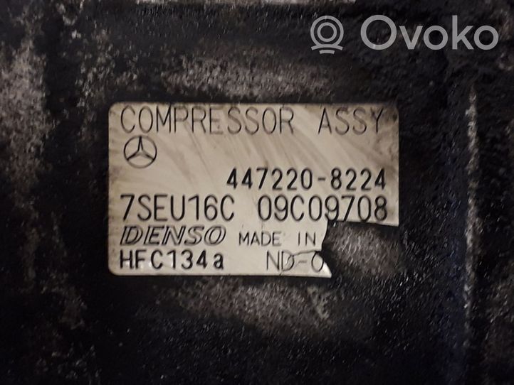 Mercedes-Benz S W220 Compressore aria condizionata (A/C) (pompa) 4472208224