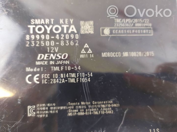 Toyota RAV 4 (XA40) Avaimettoman käytön ohjainlaite/moduuli 8999042090