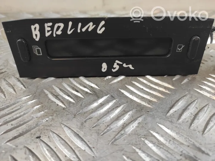 Citroen Berlingo Monitori/näyttö/pieni näyttö 9642824677